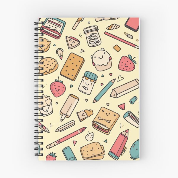 Item preview, Colorful Kawaii Patterns Featuring Animals and Food designed and sold by Piotrek0001.