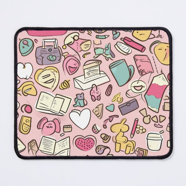 Item preview, Colorful Kawaii Patterns Featuring Animals and Food designed and sold by Piotrek0001.