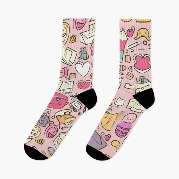 Item preview, Colorful Kawaii Patterns Featuring Animals and Food designed and sold by Piotrek0001.
