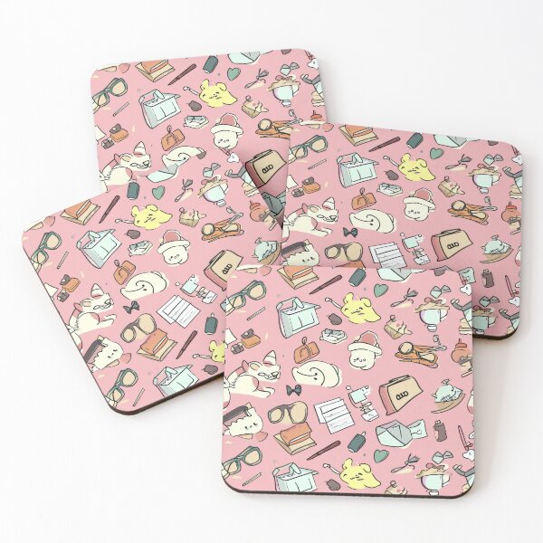 Item preview, Colorful Kawaii Patterns Featuring Animals and Food designed and sold by Piotrek0001.