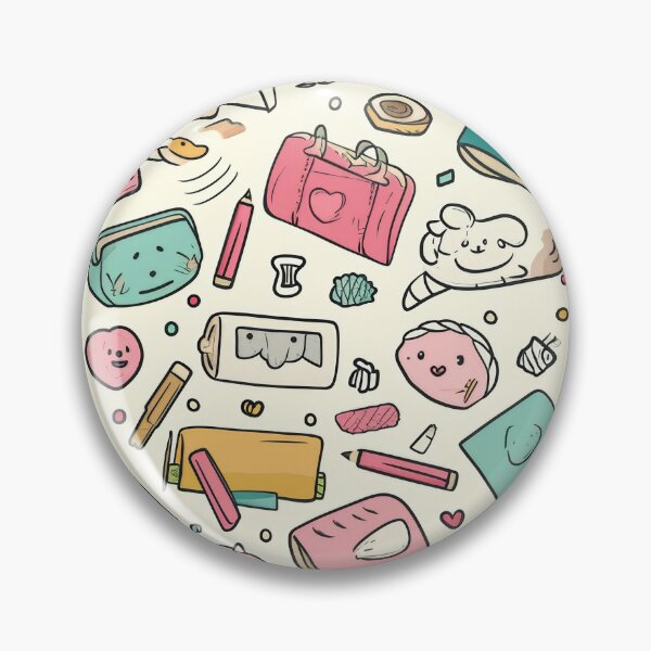 Item preview, Colorful Kawaii Patterns Featuring Animals and Food designed and sold by Piotrek0001.