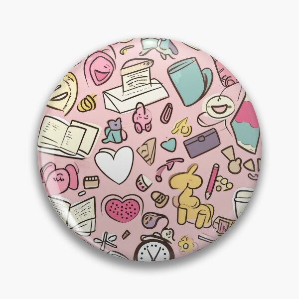 Item preview, Colorful Kawaii Patterns Featuring Animals and Food designed and sold by Piotrek0001.