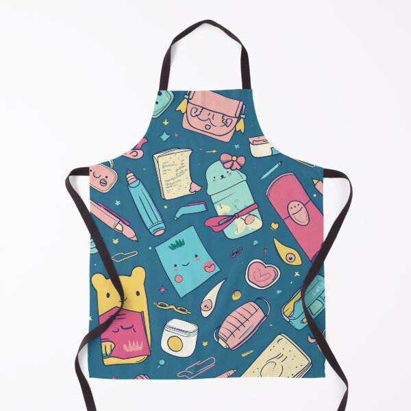 Item preview, Colorful Kawaii Patterns Featuring Animals and Food designed and sold by Piotrek0001.
