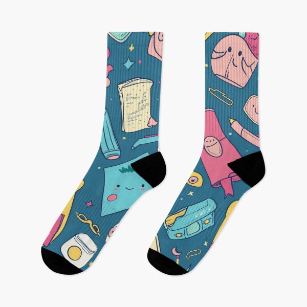 Item preview, Colorful Kawaii Patterns Featuring Animals and Food designed and sold by Piotrek0001.