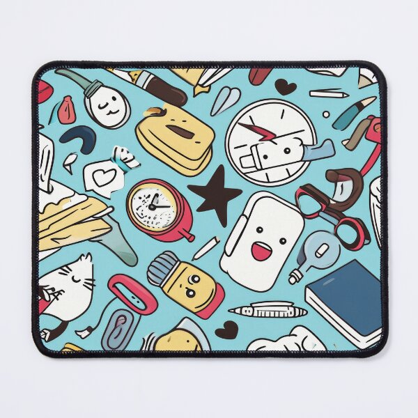 Item preview, Colorful Kawaii Patterns Featuring Animals and Food designed and sold by Piotrek0001.