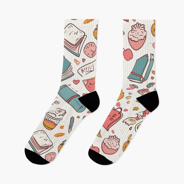 Item preview, Colorful Kawaii Patterns Featuring Animals and Food designed and sold by Piotrek0001.