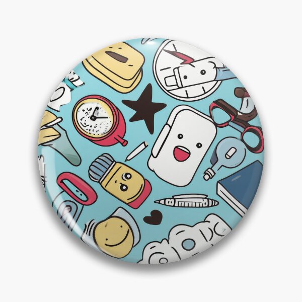 Item preview, Colorful Kawaii Patterns Featuring Animals and Food designed and sold by Piotrek0001.