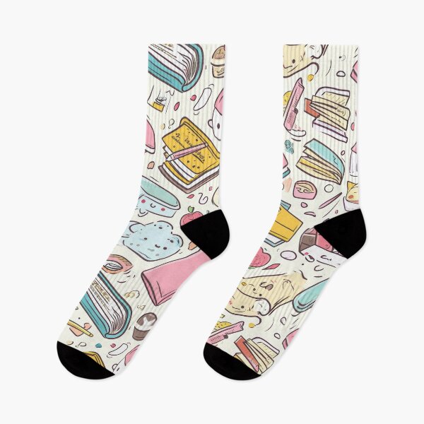 Item preview, Colorful Kawaii Patterns Featuring Animals and Food designed and sold by Piotrek0001.