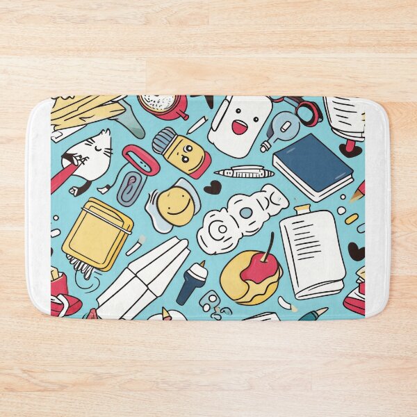 Item preview, Colorful Kawaii Patterns Featuring Animals and Food designed and sold by Piotrek0001.