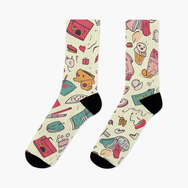 Item preview, Copy of Colorful Kawaii Patterns Featuring Animals and Food designed and sold by Piotrek0001.