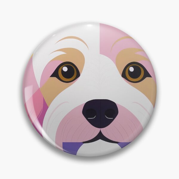 Artikelvorschau, Geometrischer Cockapoo Portrait Druck entworfen und verkauft von Adam Regester.