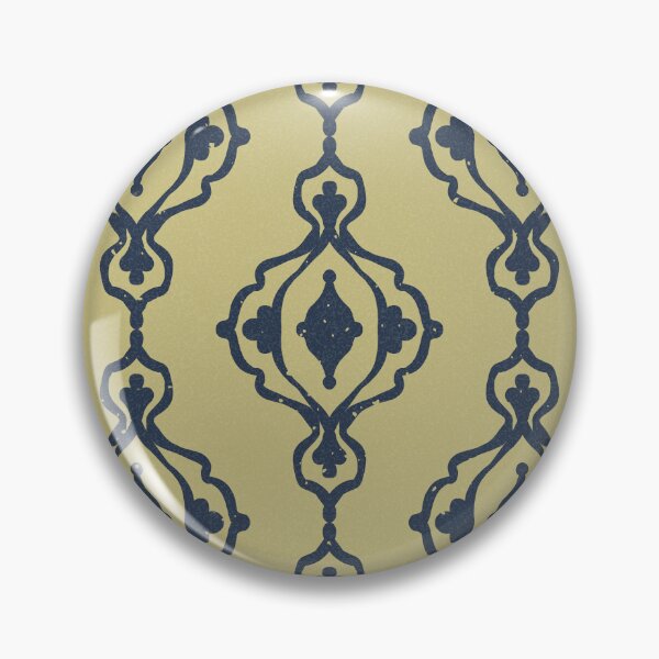 Item preview, Dacha Arabesque Pattern - Gold + Dusk designed and sold by Irene Estelle.