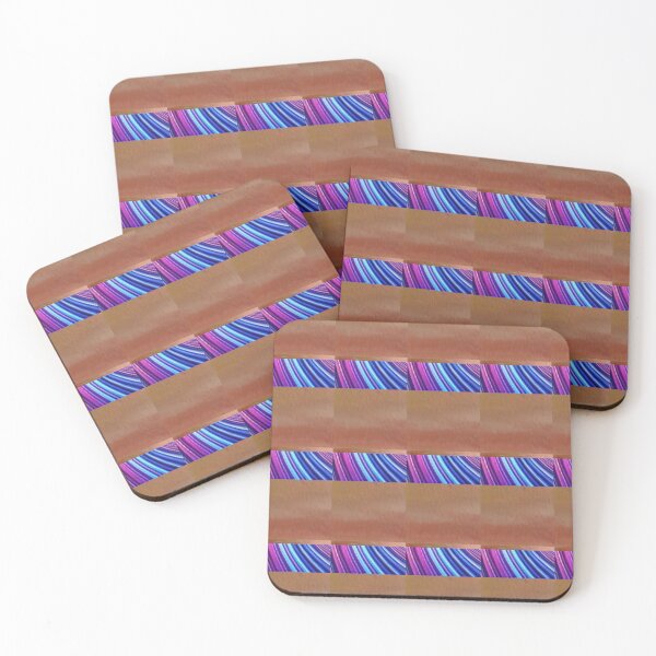 Item preview, Layered Horizons: Assorted Land Stripes and Psychedelic Art designed and sold by annenambiro.