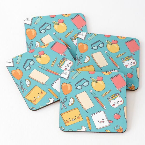 Item preview, Colorful Kawaii Patterns Featuring Animals and Food designed and sold by Piotrek0001.