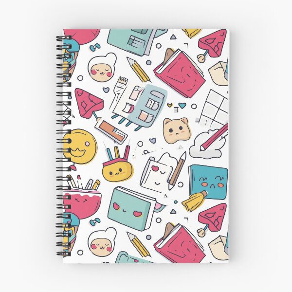 Item preview, Colorful Kawaii Patterns Featuring Animals and Food designed and sold by Piotrek0001.