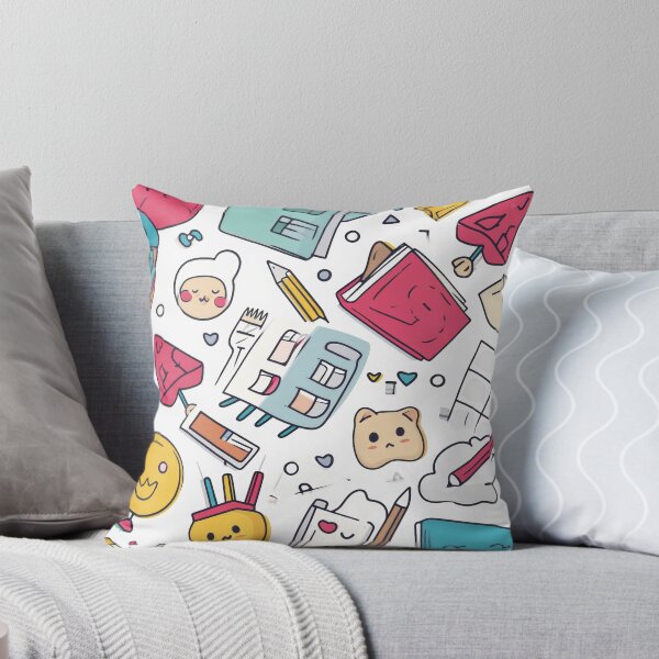 Item preview, Colorful Kawaii Patterns Featuring Animals and Food designed and sold by Piotrek0001.