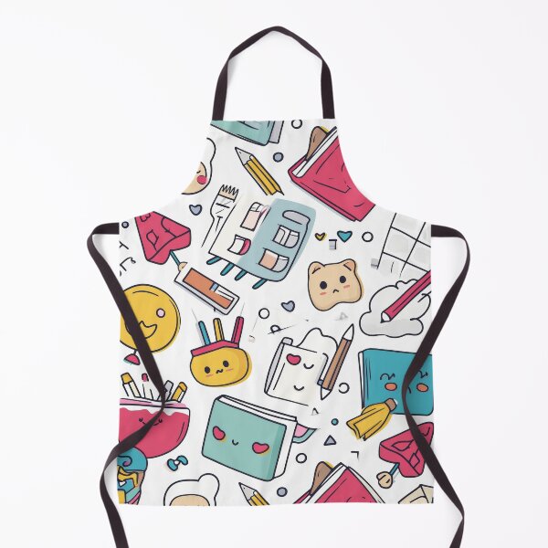 Item preview, Colorful Kawaii Patterns Featuring Animals and Food designed and sold by Piotrek0001.