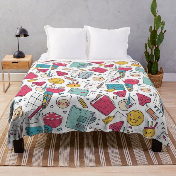 Item preview, Colorful Kawaii Patterns Featuring Animals and Food designed and sold by Piotrek0001.