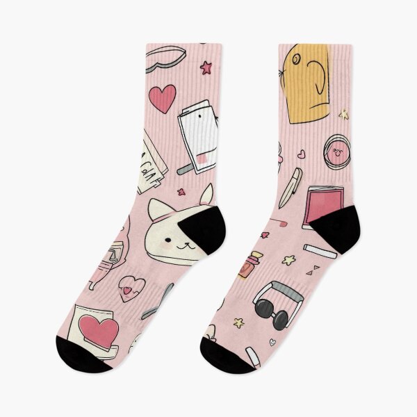 Item preview, Colorful Kawaii Patterns Featuring Animals and Food designed and sold by Piotrek0001.