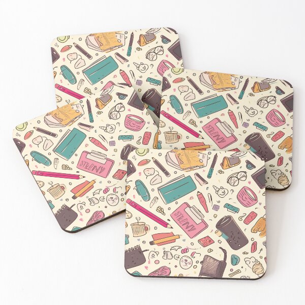Item preview, Colorful Kawaii Patterns Featuring Animals and Food designed and sold by Piotrek0001.