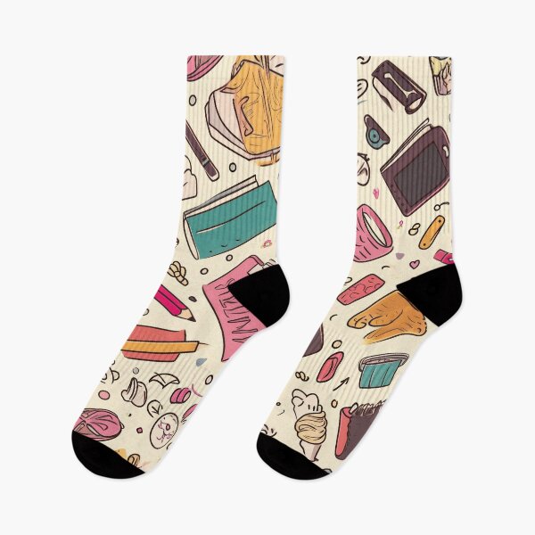 Item preview, Colorful Kawaii Patterns Featuring Animals and Food designed and sold by Piotrek0001.