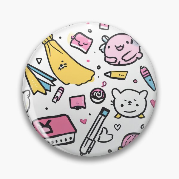 Item preview, Colorful Kawaii Patterns Featuring Animals and Food designed and sold by Piotrek0001.