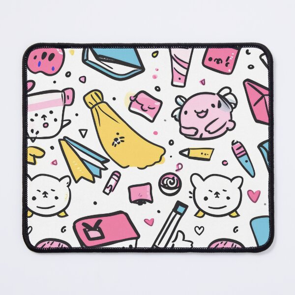 Item preview, Colorful Kawaii Patterns Featuring Animals and Food designed and sold by Piotrek0001.