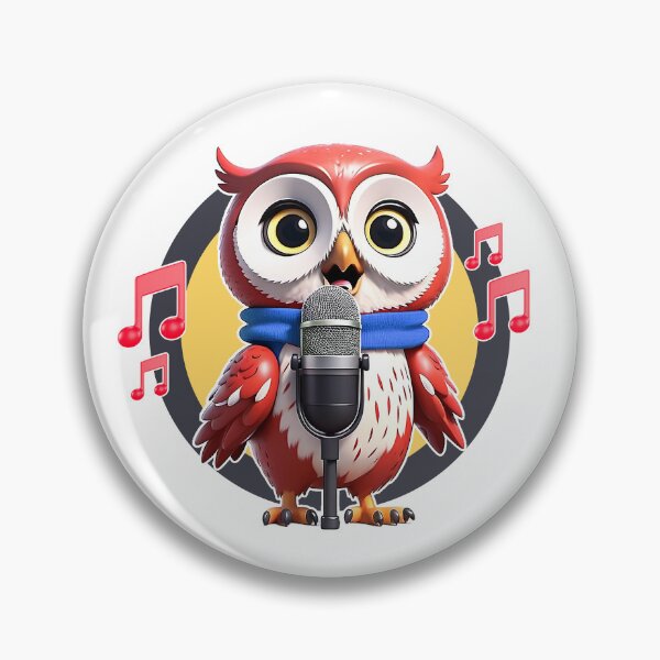 Item preview, Owl jolson cute owl sticker Essential t-shirt design designed and sold by Raju-Creative.