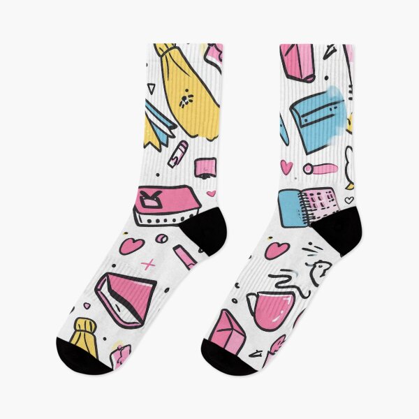 Item preview, Colorful Kawaii Patterns Featuring Animals and Food designed and sold by Piotrek0001.