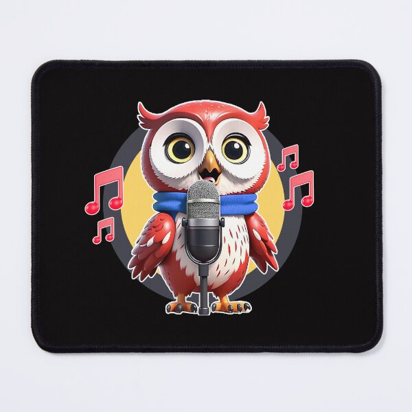 Item preview, Owl jolson cute owl sticker Essential t-shirt design designed and sold by Raju-Creative.