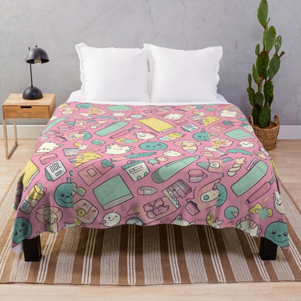 Item preview, Colorful Kawaii Patterns Featuring Animals and Food designed and sold by Piotrek0001.