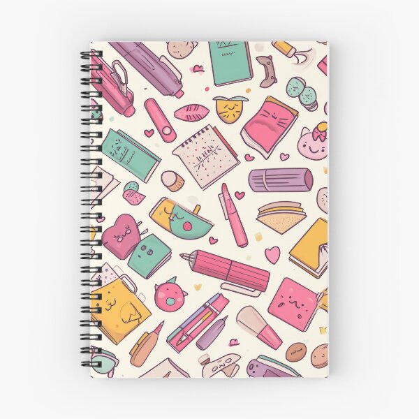Item preview, Colorful Kawaii Patterns Featuring Animals and Food designed and sold by Piotrek0001.