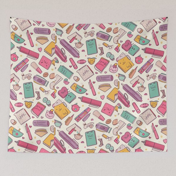 Item preview, Colorful Kawaii Patterns Featuring Animals and Food designed and sold by Piotrek0001.