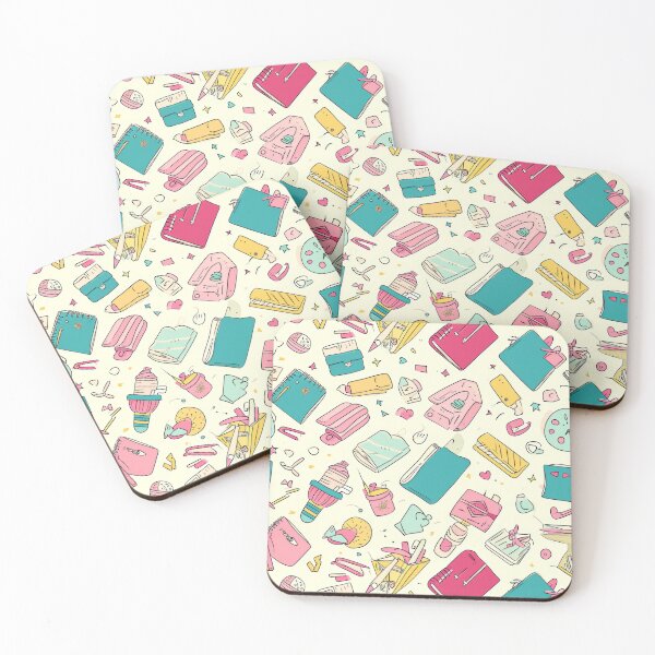 Item preview, Colorful Kawaii Patterns Featuring Animals and Food designed and sold by Piotrek0001.