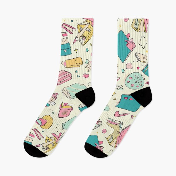 Item preview, Colorful Kawaii Patterns Featuring Animals and Food designed and sold by Piotrek0001.