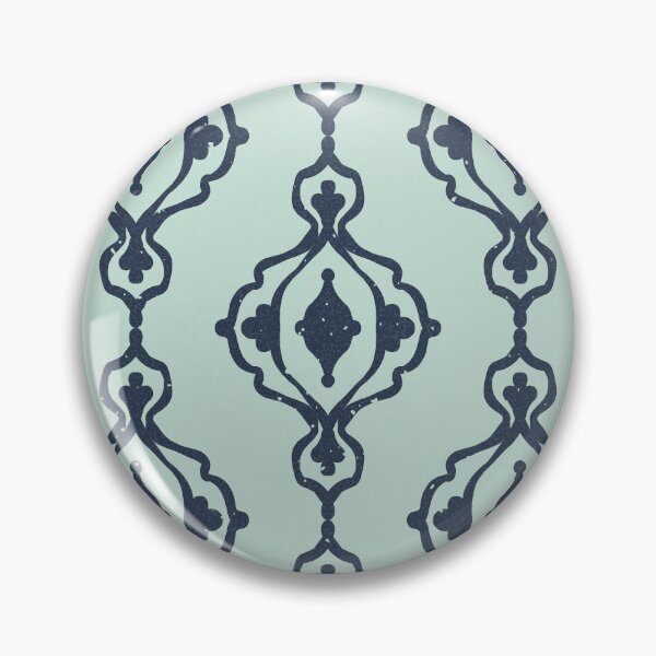 Item preview, Dacha Arabesque Pattern - Mint + Dusk designed and sold by Irene Estelle.