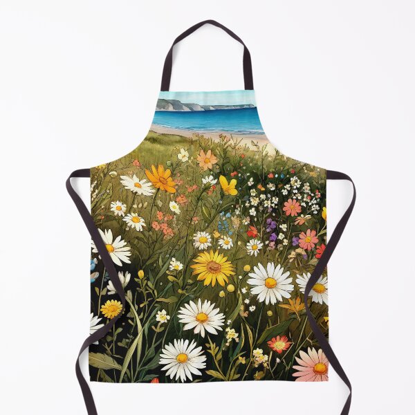 Item preview, Cottagecore Wildflowers Coastal Boho Style Countryside 1 of 4 designed and sold by Beachy.