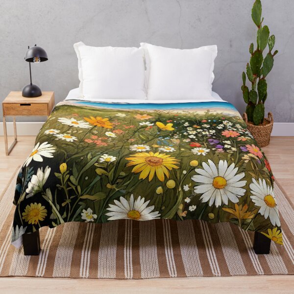 Item preview, Cottagecore Wildflowers Coastal Boho Style Countryside 1 of 4 designed and sold by Beachy.