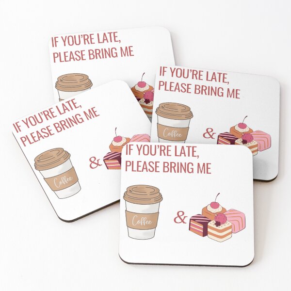 Item preview, coffee and cakes  designed and sold by leylakidesign.