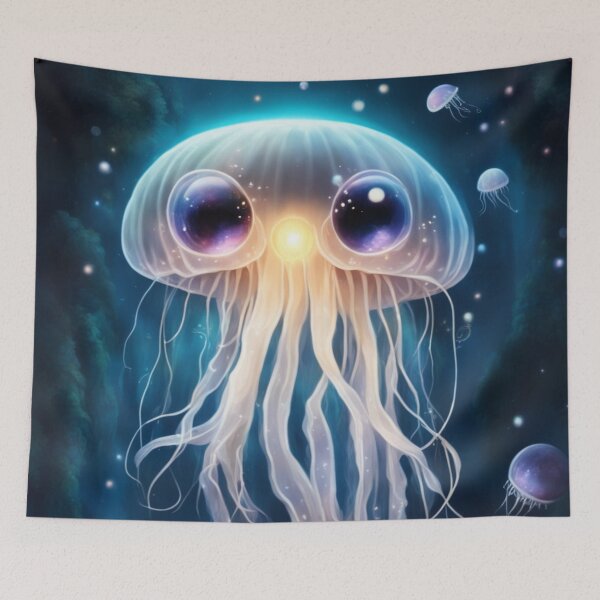Item preview, Fantasy jellyfish designed and sold by Yrkye.