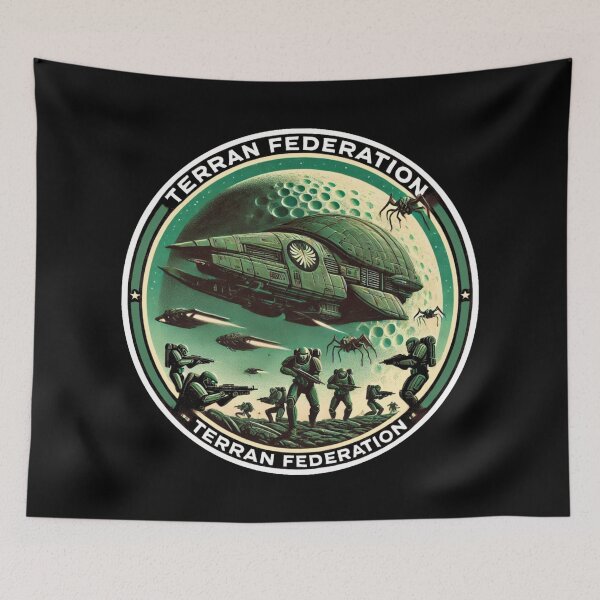 Item preview, Starship Troopers (1959) - Terran Federation designed and sold by Random-Reality.
