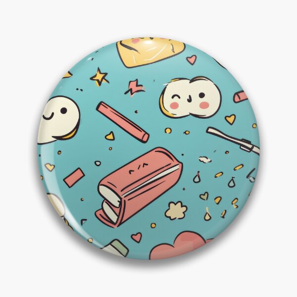 Item preview, Colorful Kawaii Patterns Featuring Animals and Food designed and sold by Piotrek0001.