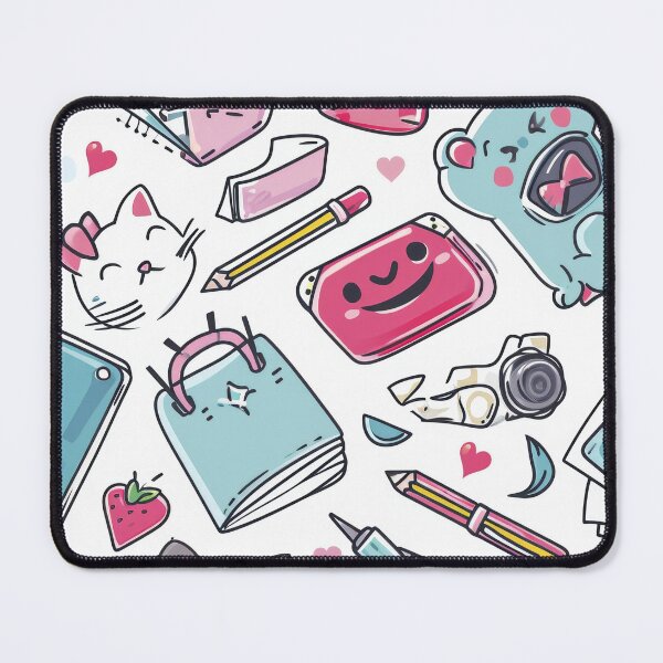 Item preview, Colorful Kawaii Patterns Featuring Animals and Food designed and sold by Piotrek0001.