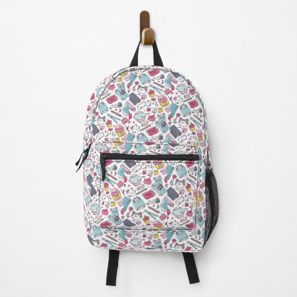 Item preview, Colorful Kawaii Patterns Featuring Animals and Food designed and sold by Piotrek0001.
