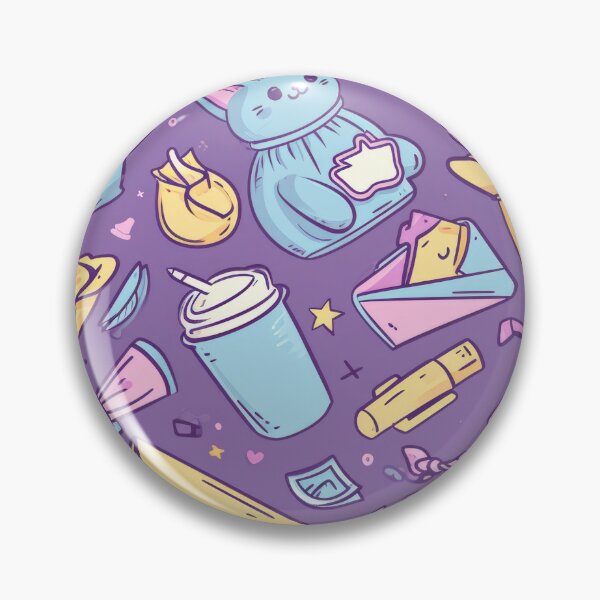 Item preview, Colorful Kawaii Patterns Featuring Animals and Food designed and sold by Piotrek0001.