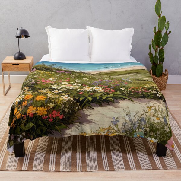 Item preview, Cottagecore Wildflowers Coastal Boho Style Countryside 2 of 4 designed and sold by Beachy.