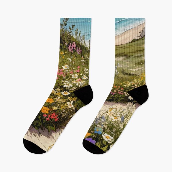 Item preview, Cottagecore Wildflowers Coastal Boho Style Countryside 2 of 4 designed and sold by Beachy.
