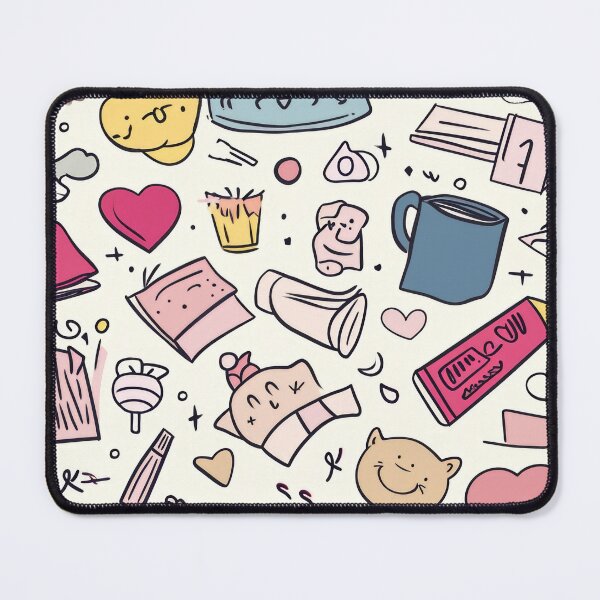 Item preview, Colorful Kawaii Patterns Featuring Animals and Food designed and sold by Piotrek0001.
