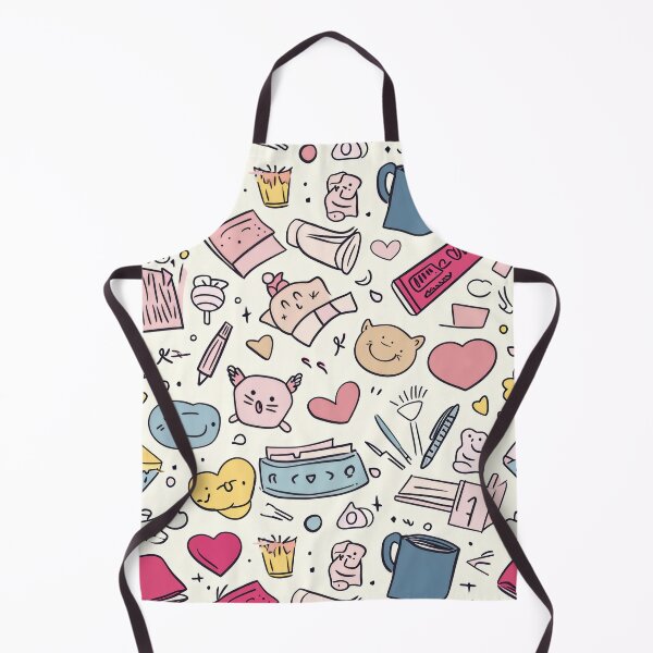 Item preview, Colorful Kawaii Patterns Featuring Animals and Food designed and sold by Piotrek0001.