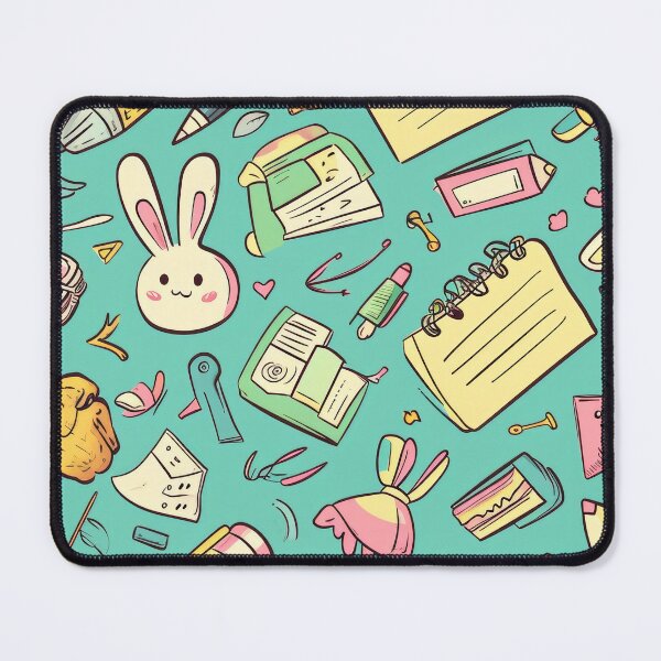 Item preview, Colorful Kawaii Patterns Featuring Animals and Food designed and sold by Piotrek0001.